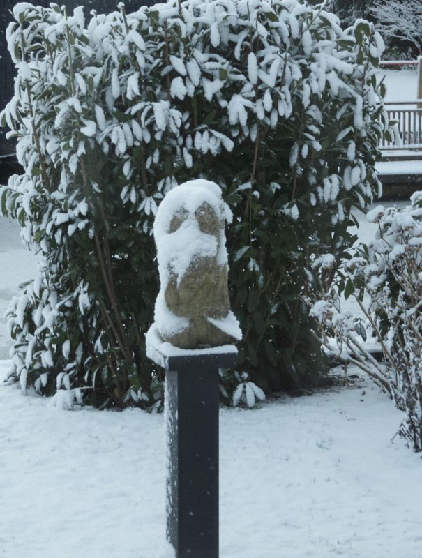 zandsteen sneeuw